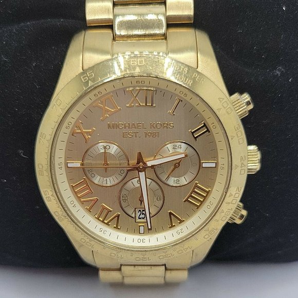 Michael Kors Layton MK8214 Men's Stainless Steel A - Picture 1 of 11